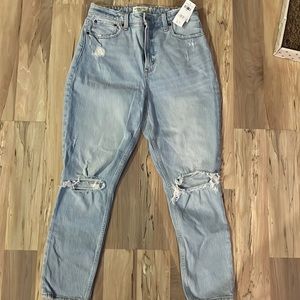Abercrombie & Fitch Curve Love High Rise Skinny Jean